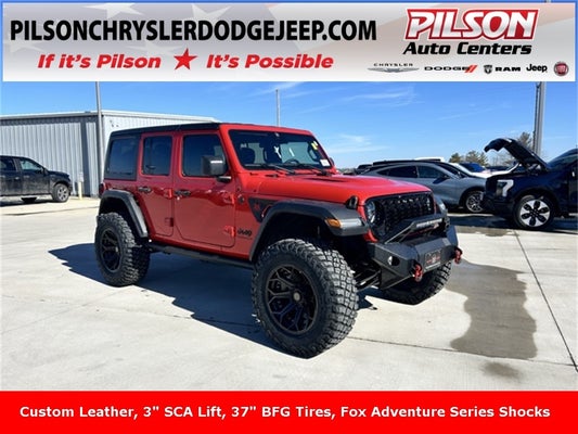 2024 Jeep Wrangler Willys Wheeler SCA Performance Black Widow in Matton, IL, IL - Pilson Lifted Trucks and Jeeps
